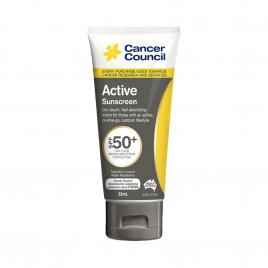 Kem chống nắng năng động Cancer Council Active Sunscreen SPF50+ UVA-UVB 35ml