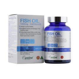 Viên uống dầu cá bổ sung Careline Omega Fish Oil 1000mg 100 viên