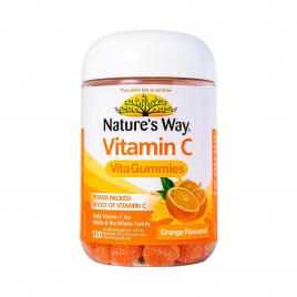 Kẹo dẻo bổ sung Vitamin C cho gia đình Nature’s Way Vitamin C Vita Gummies For Adults 120 viên