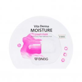 Set 10 miếng mặt nạ kem cấp âm đa tầng BNBG Vita Derma Moisture Cream Mask 30ml