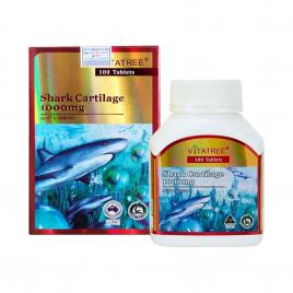 Viên uống hỗ trợ sức khỏe sụn khớp Vitatree Shark Cartilage 1000mg Hộp 100 viên