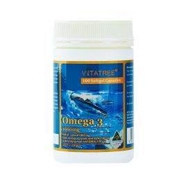 Viên uống dầu cá Omega 3 Vitatree 1000mg Hộp 150 viên