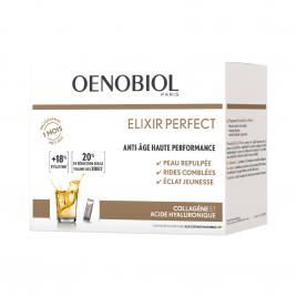 Bột uống Collagen cấp ẩm, giúp da căng bóng Oenobiol Elixir Perfect Hộp 30 gói